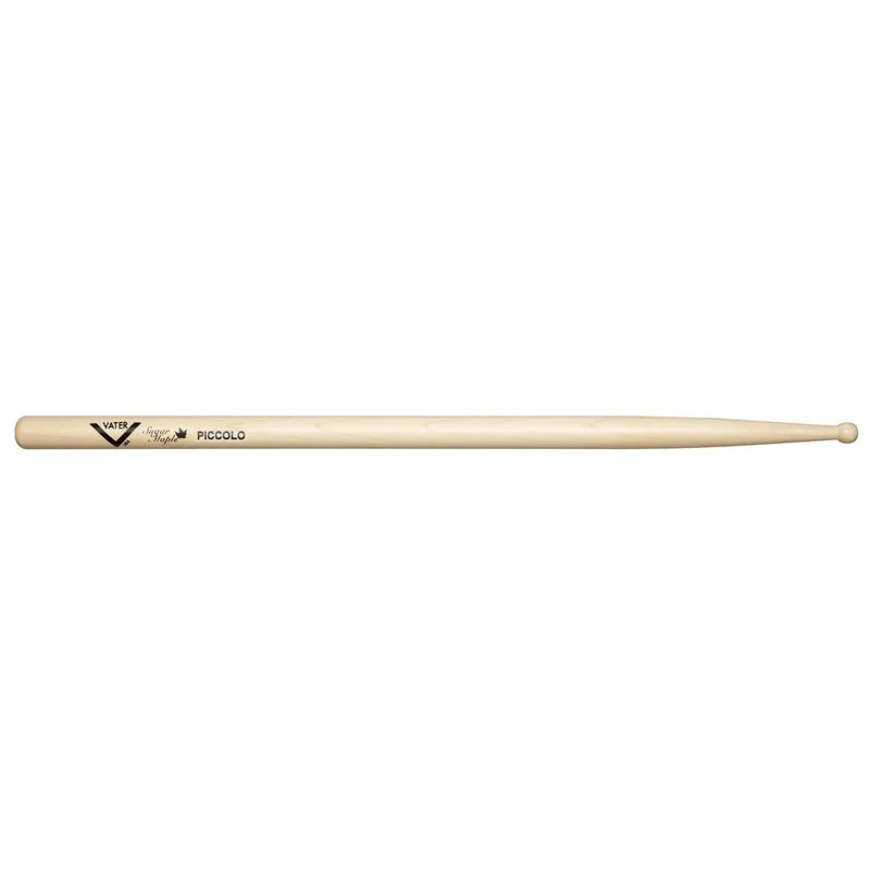 Vater VSMPW Sugar Maple Piccolo Wood Tip Drumsticks (Pair)