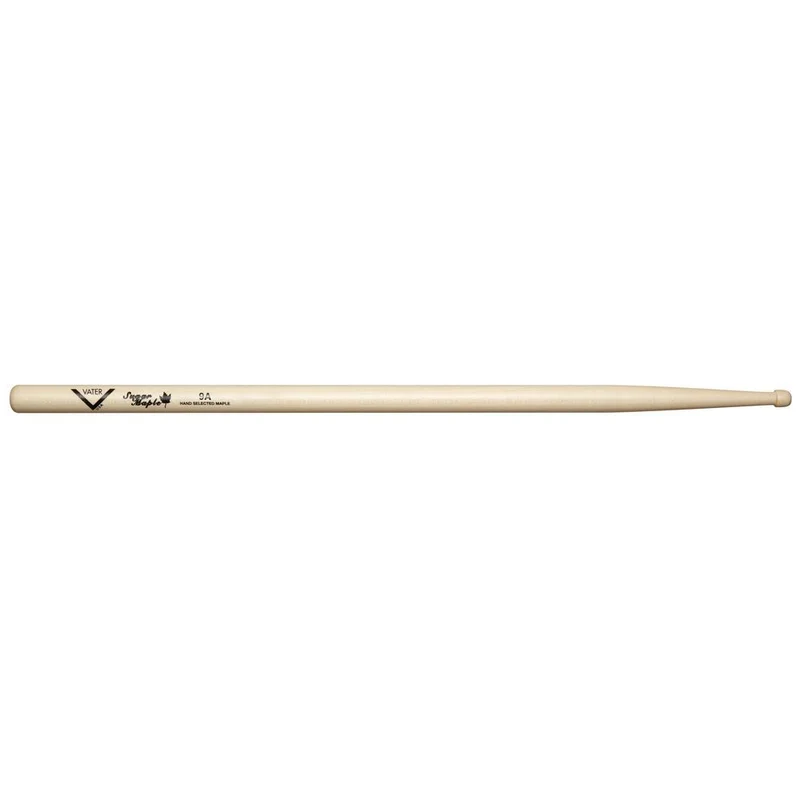Vater VSM9AW Sugar Maple 9A Wood Tip Drumsticks (Pair)