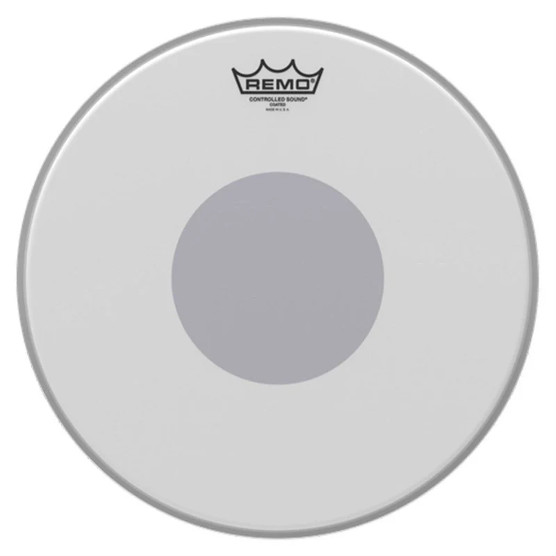 Remo CS-0114-10 14" Controlled Sound Coated White Dot Drumhead