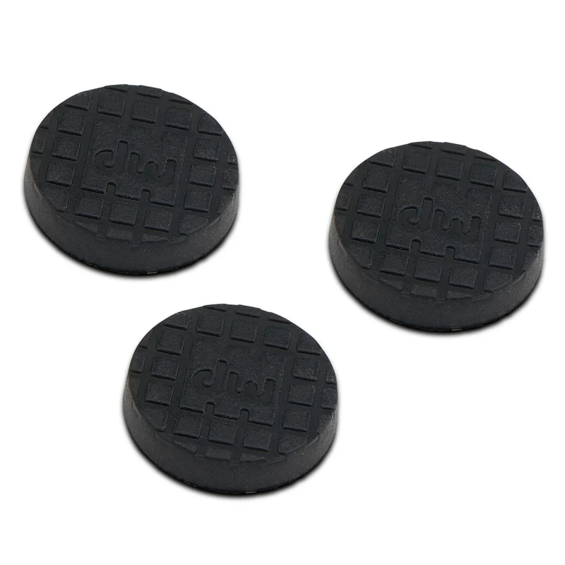 DW Kick Pedal Hoop Clamp Swivel Rubber Pads Only (3-Pack)