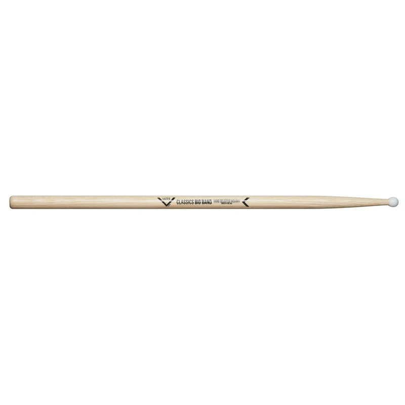 Vater VHCBBN Classics American Hickory Big Band Nylon Tip Drumsticks (Pair)
