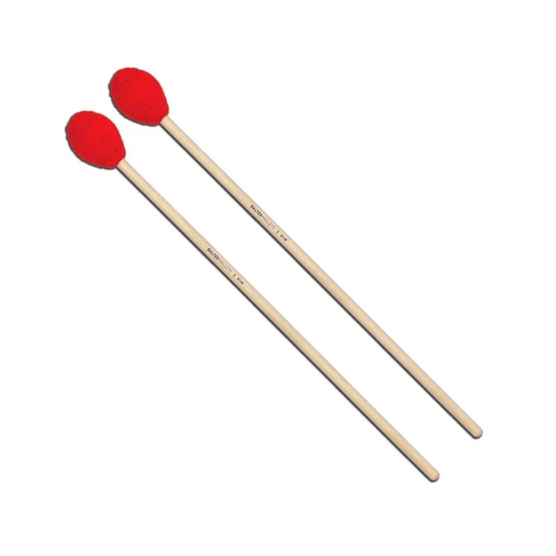 Vic Firth Balter Ensemble Mallets B14B Medium Soft Yarn Red (Birch)