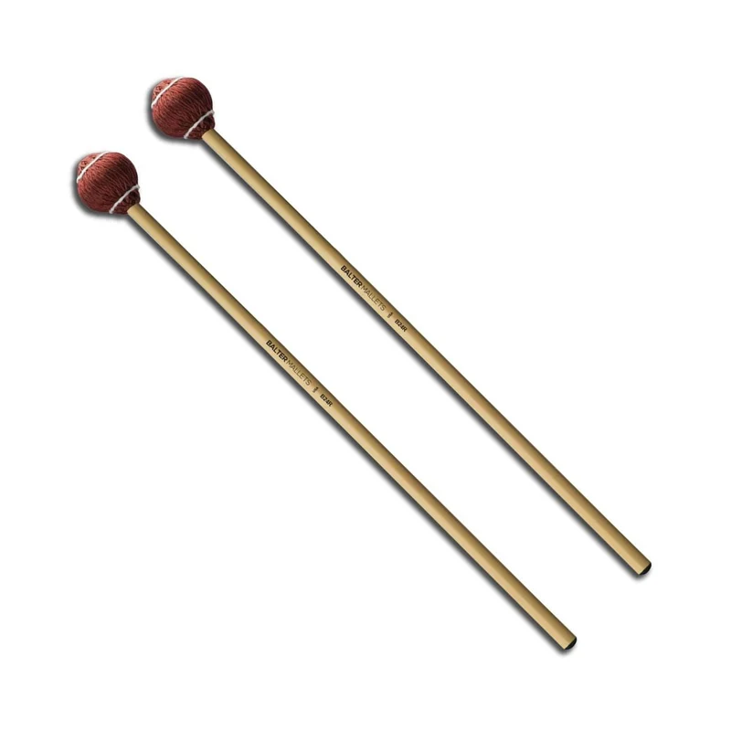 Vic Firth Balter Pro Vibe Mallets B24R Soft Cord Red (Rattan)