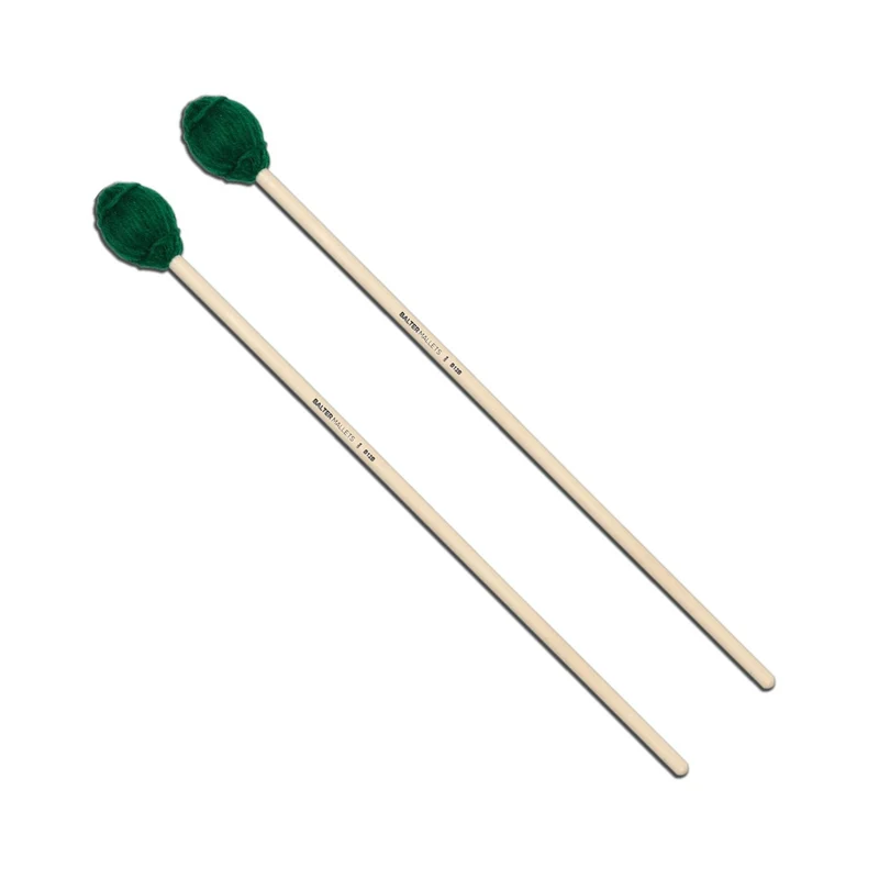 Vic Firth Balter Ensemble Mallets B12B Medium Hard Yarn Green (Birch)