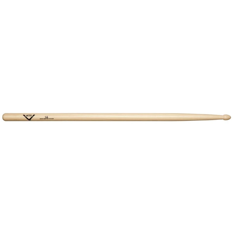 Vater VH1AW 1A American Hickory Wood Tip Drumsticks (Pair)