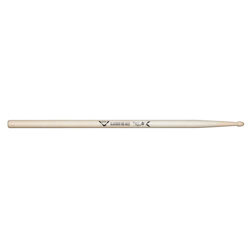 Vater VSMC8DJW Sugar Maple Classics 8D Jazz Wood Tip Drumsticks (Pair)