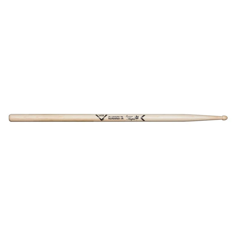 Vater VSMC7AW Sugar Maple Classics 7A Wood Tip Drumsticks (Pair)