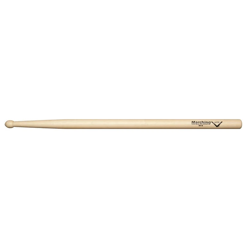 Vater MV8 Marching Snare & Tenor Wood Tip Drumsticks (Pair)