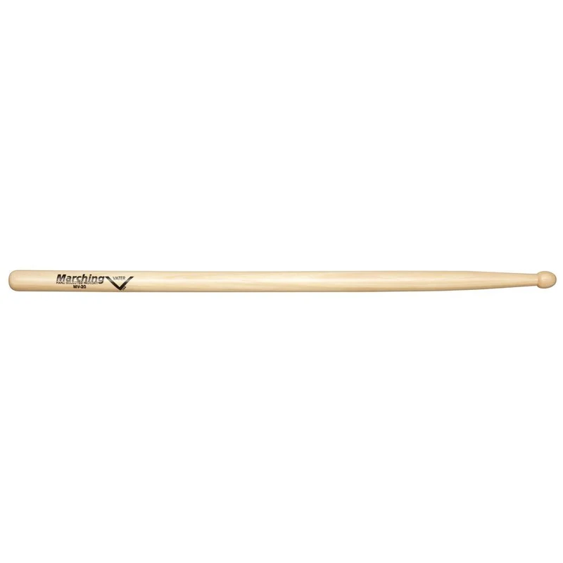 Vater MV20 Marching Snare & Tenor Wood Tip Drumsticks (Pair)