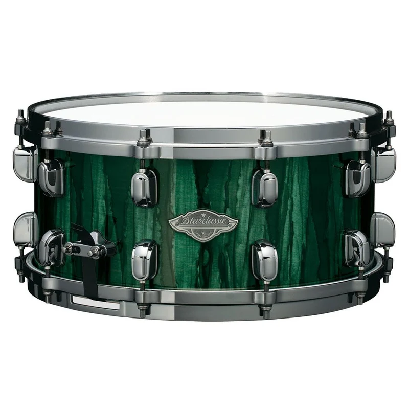 Tama Starclassic Birch Maple Ltd Snare Drum (Green Grove Aurora) MBSS65BN