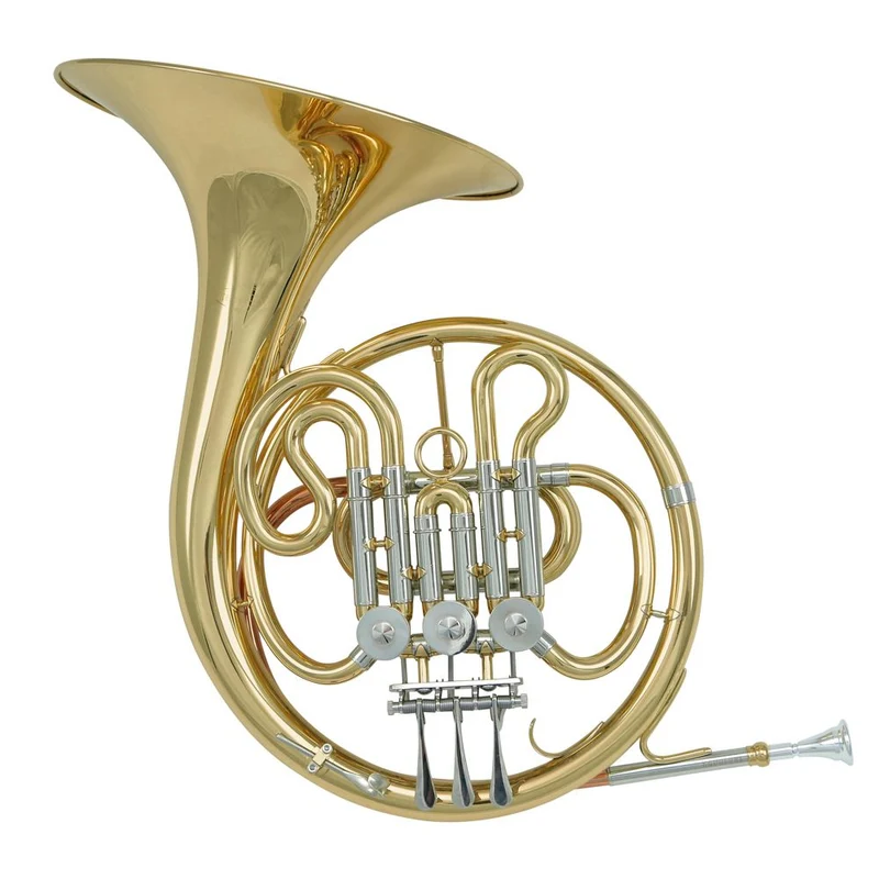 Schagerl Single Compact "Child's" French Horn in Bb inc Case - Lacquered Finish