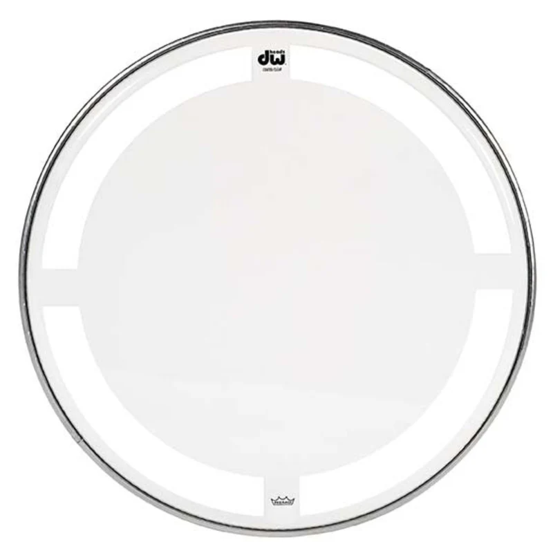 DW 12" Coated Clear Tom Drum Head