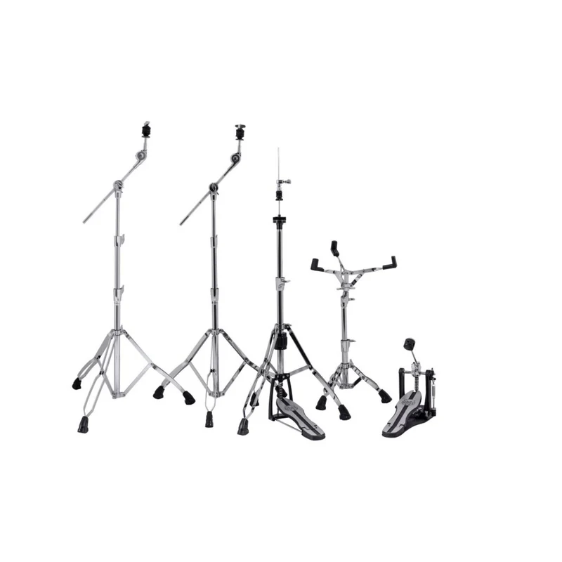 Mapex Mars 600 Hardware Pack w/ Two Booms, Snare Stand, Hi Hat Stand, Kick Pedal (Chrome)