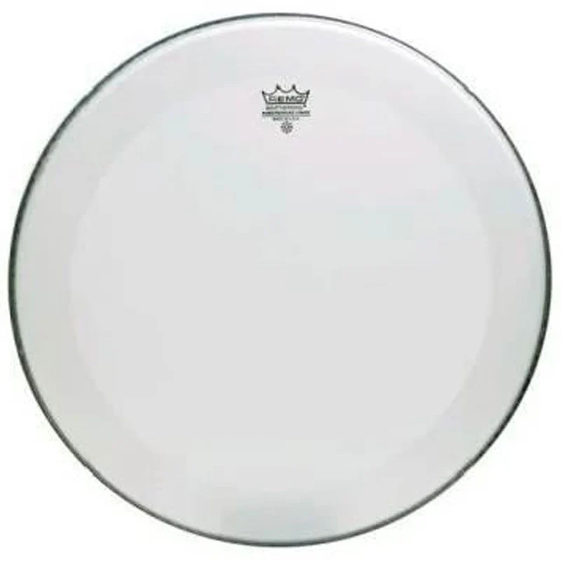 Remo P3-1122-00 Powerstroke P3 Coated Bass Drumhead, 22" w/ No Pinstripe