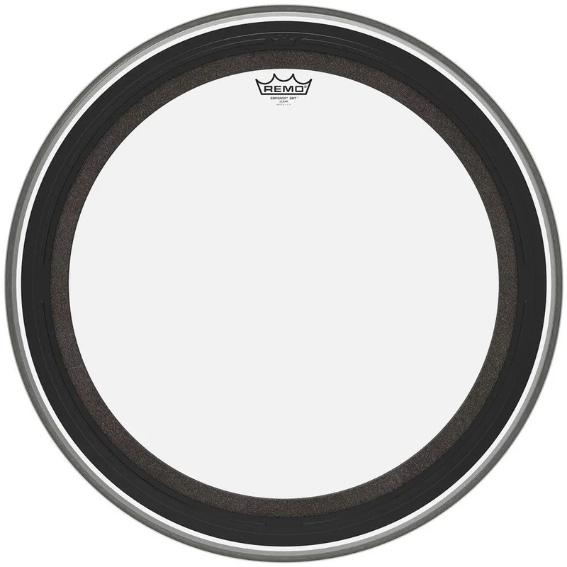 Remo BB-1324-00-SMT Emperor Clear Bass Drumhead, 24"