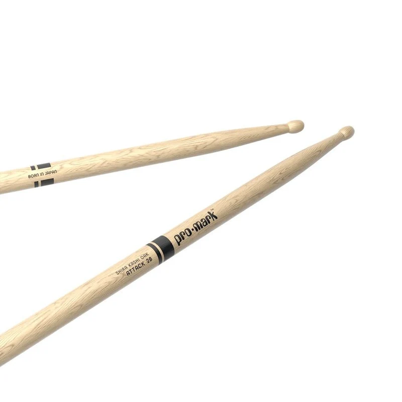 ProMark Classic Attack 5B Shira Kashi Oak Drumstick Oval Nylon Tip