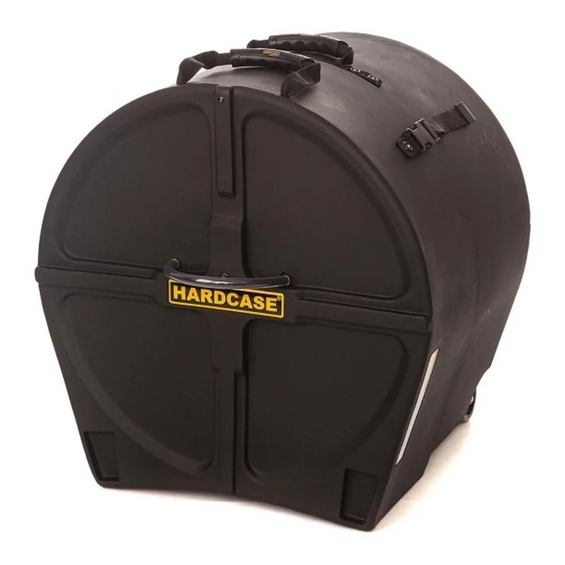 Hardcase 18" Lined Bass Drum Case (Granite)