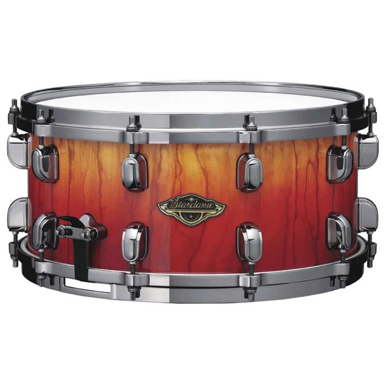 Tama Starclassic Walnut Birch 14" x 6.5" Snare Drum (Vermillion Bosse Fonce Fade)