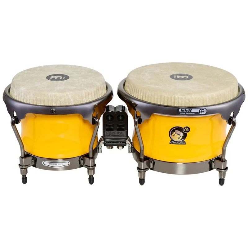 Meinl Alexandra Alban Bongo 7" & 8 1/2" (Sunrise Yellow)