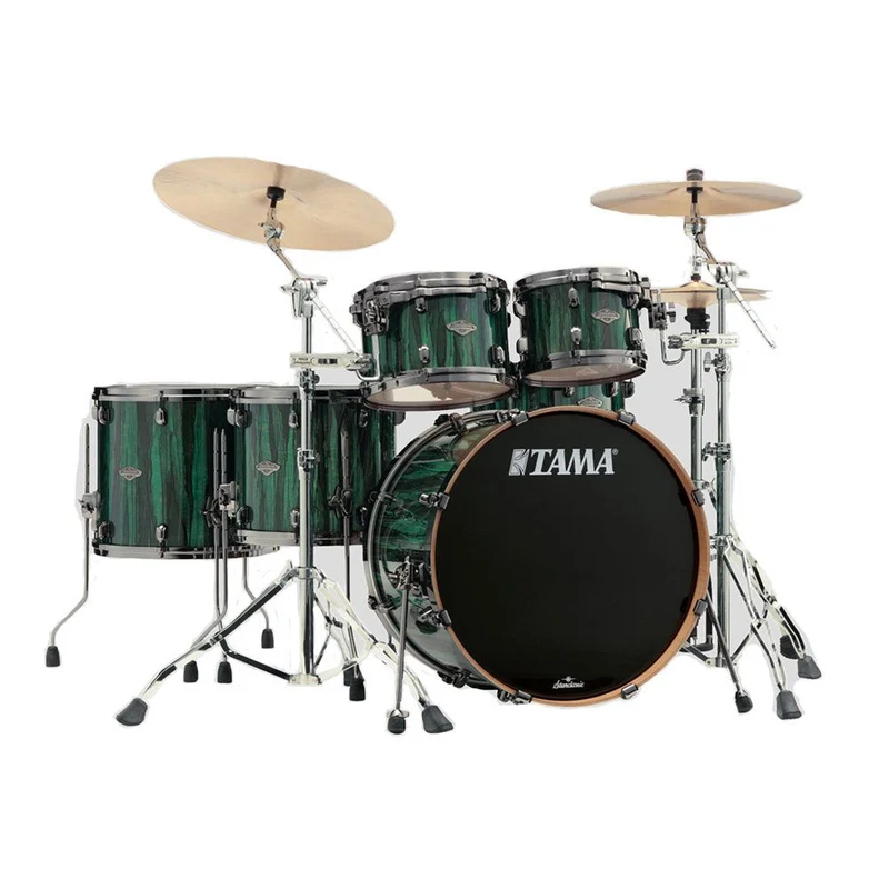 Tama Starclassic Birch Maple Ltd 5-Pce 22" Shell Kit (Green Grove Aurora) MBS52RZBNS