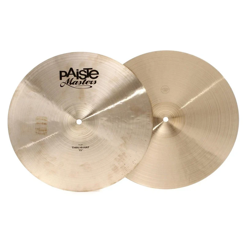 Paiste Masters Thin 15" HiHat Cymbals (Pair)