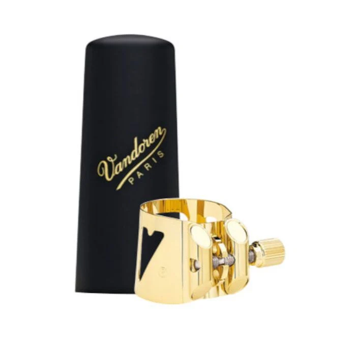 Vandoren OPTIMUM Tenor Sax Ligature & Plastic Cap Set (Lacquered)